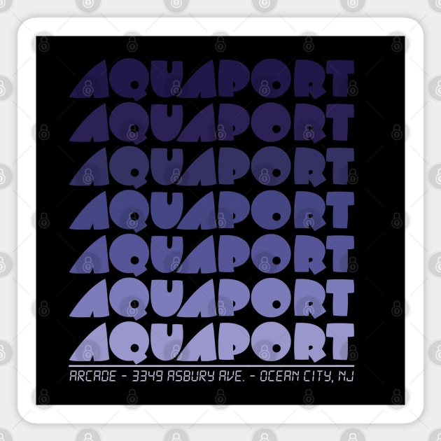 Aquaport Sticker by mcillustrator